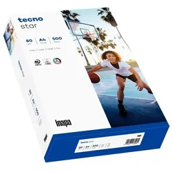INAPA Kopierpapier, Tecno Star, A4, 80 g/qm, weiß