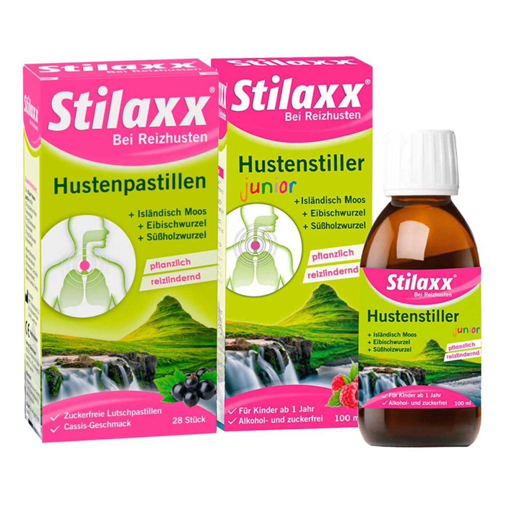 MEDICE Arzneimittel Pütter GmbH&Co.KG Stilaxx Hustenstiller Junior & Hustenpastillen 08102886
