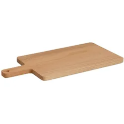 Zeller Present Schneide-/Servierbrett mit Griff - B/H/T ca. 26.00x1.90x53.00