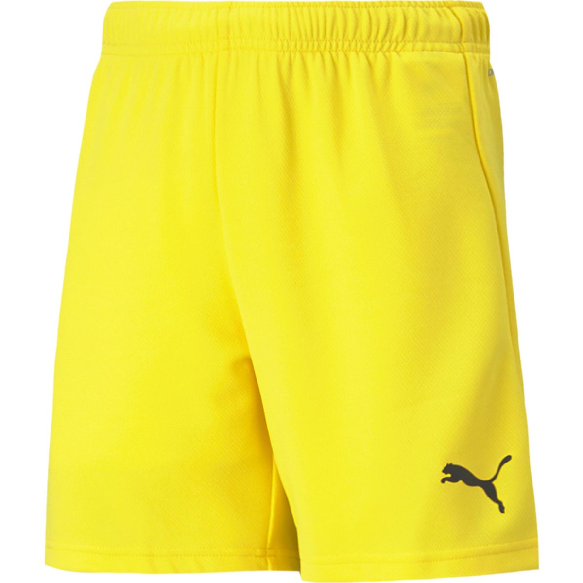 Puma Teamrise Short Jr cyber yellow-puma black (07) 176 704943-07-176