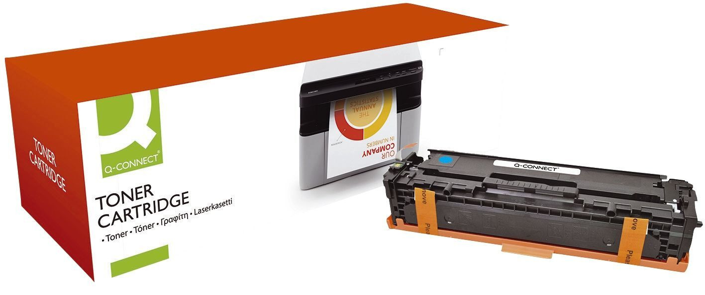 Q-Connect KF16490 Alternatieve tonercartridge, cyaan