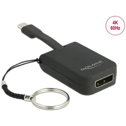 DELOCK Adapter USB C -> DP Schlüsselanhänger
