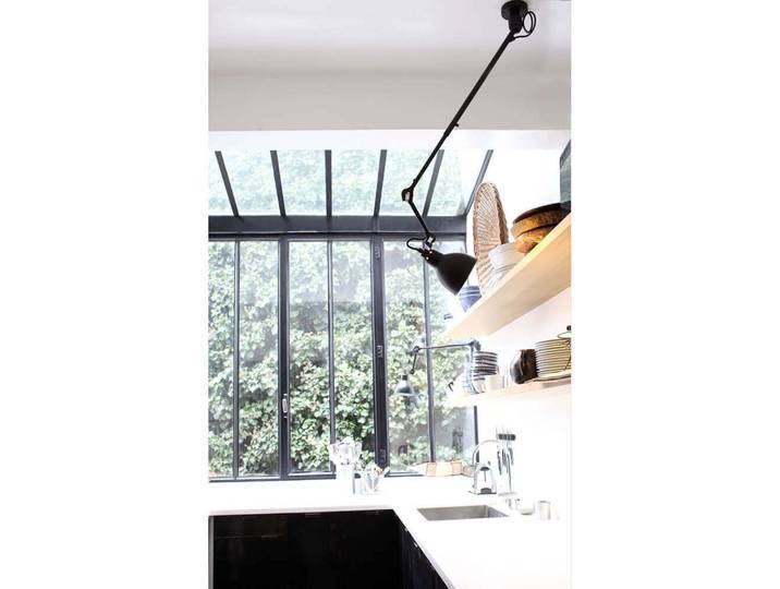 Plafonnier Lampe Gras 302, noir – DCW - Salon / séjour - Métal