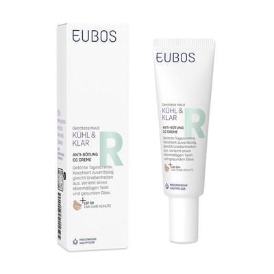 Eubos Kühl & Klar Anti-Rötung CC Creme LSF 50 30 ml