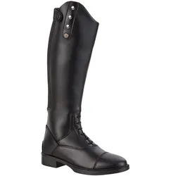 Suedwind Kinderreitstiefel Kids Fun GLITTER Winter Kunstleder schwarz gefüttert, Suedwind_Stiefel: 34. W28.5/H34.5