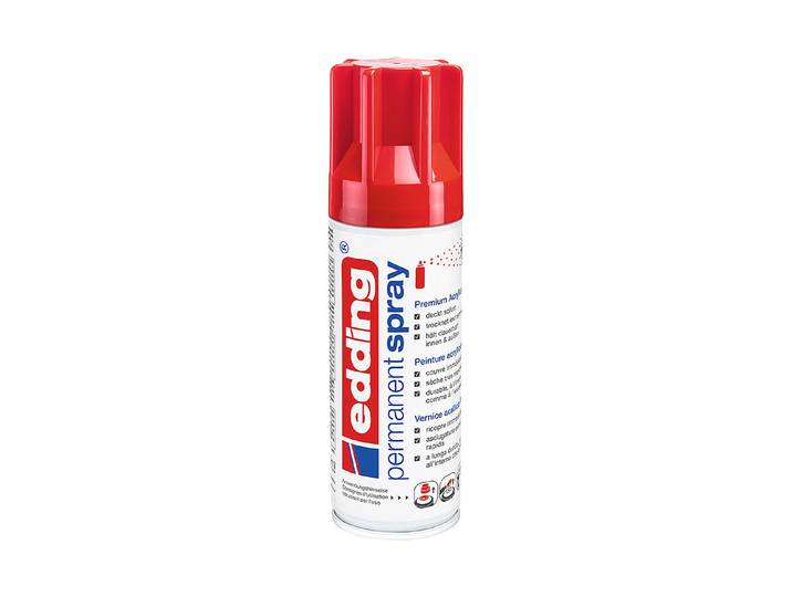 Edding Acryllack Glanz Verkehrsrot 0.2 l