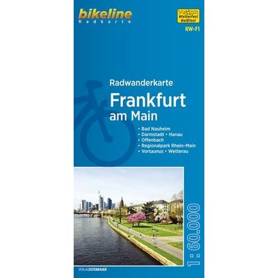 Radwanderkarte Frankfurt am Main, Sonstige von , Esterbauer, 978-3-85000-840-2