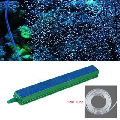 Inspired Finds Premium Aquarium Air Stone Bubble Bar High Efficiency Oxygen Diffuser For Fish Tanks tube Set 8 Inch(20cm)