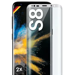 moex CurveProtect Samsung Galaxy S8 Panzerglas 3D Full Screen