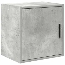vidaXL Garagen-Wandschrank Betongrau Holzwerkstoff