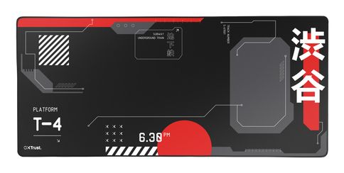 Trust GXT759 XXL Mauspad (Schwarz, Rot) 25716