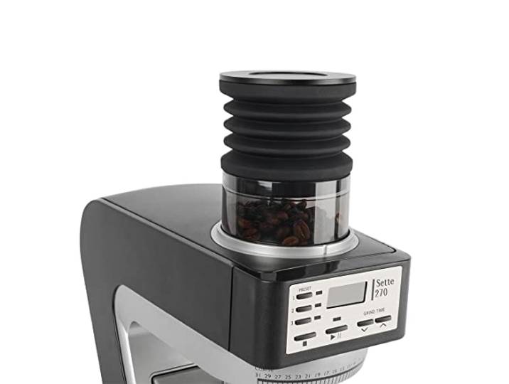 Kaffeemühle Reinigungswerkzeuge Einzeldosierung Trichter und Silikonbalg Klar PC Advanced Add-On Part Kompatibel mit Baratza Sette Grinder