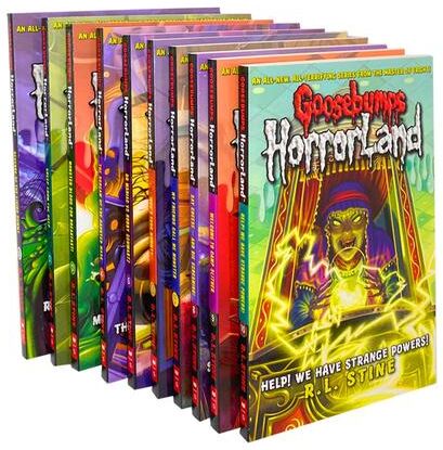 Scholastic Goosebumps HorrorLand Series 10 Book Set Collection Pack R L Stine