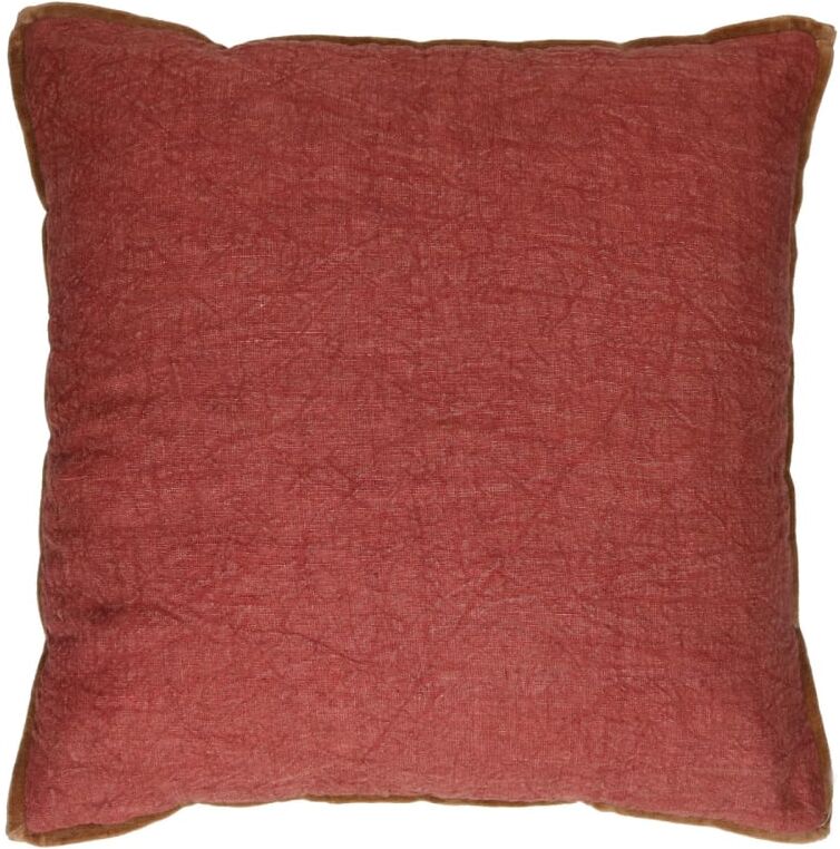 Pomax Coussin en coton rose 45x45 Rose 45x1x45cm