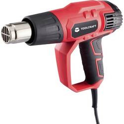TOOLCRAFT TO-10332099 Heißluftgebläse mit Zubehör 2000 W