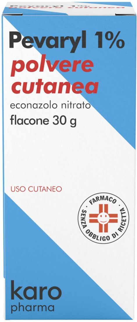 Karo Pharma Pevaryl 1 % 30 g polvere cutanea