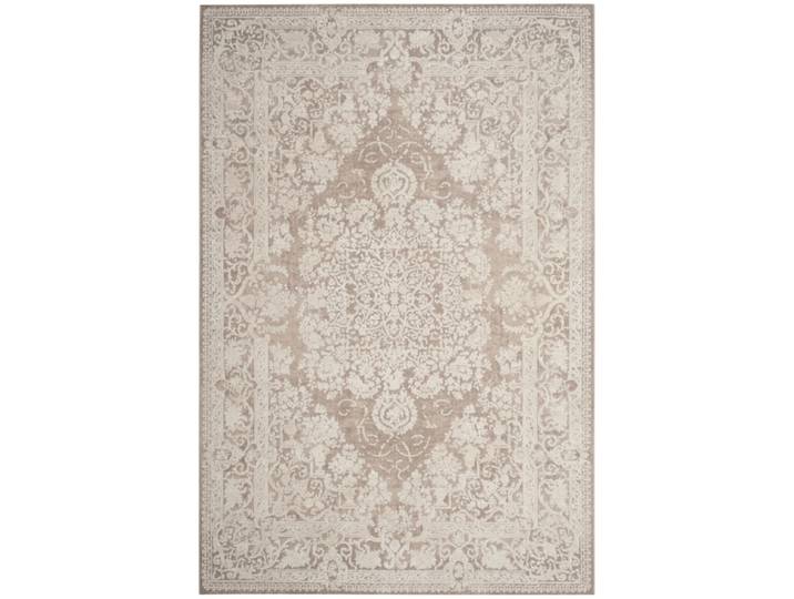 Tapis contemporain en polyester beige, 91 x 152 cm