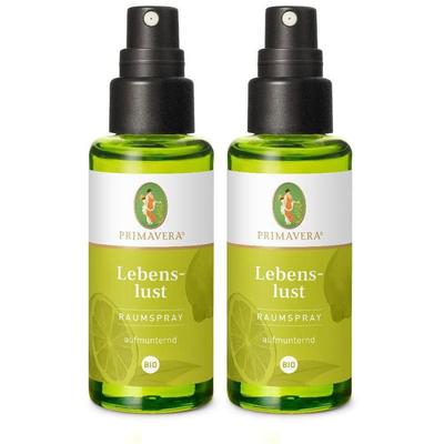 Lebenslust Raumspray Bio 2x 2x50 ml Ätherisches Öl