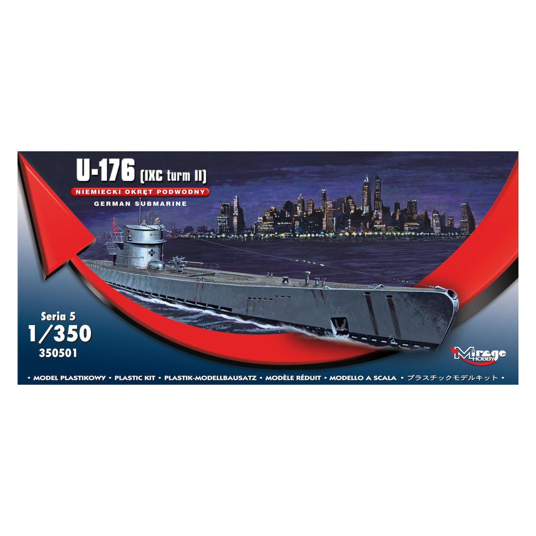 Mirage Hobby German Submarine U-176 (IXC turm II) (350501)
