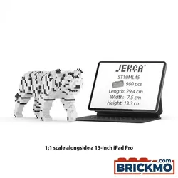 JEKCA Bricks White Tiger 01 ST19ML45