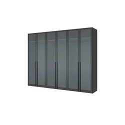 Dreamer Junges Wohnen Drehtürenschrank  Dreamer ¦ schwarz ¦ Maße (cm): B: 303,1 H: 236 T: 58.5
