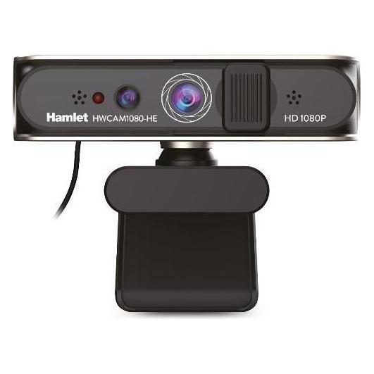 Hamlet Usb Webcam mit Mikrofon (2 Mpx) (HWCAM1080-HE)