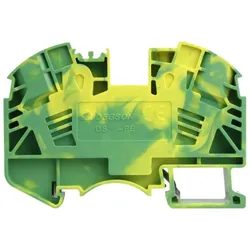 Schutzleiter-Reihenklemme 16mm2 gelb-grün Erdungsklemme DS16-PE-01P-1C-00AH