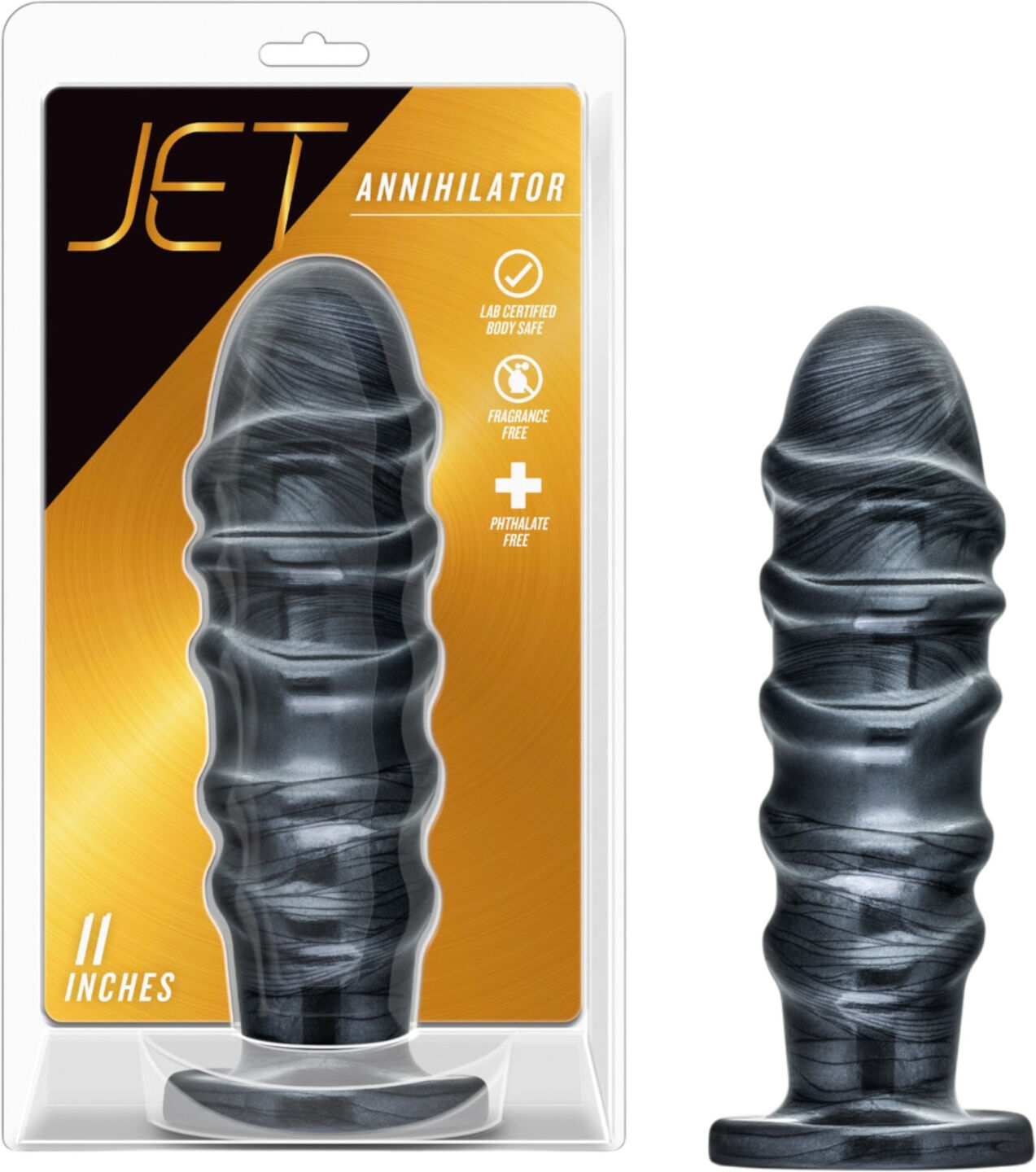 Blush Jet - Xxl Analdildo (Sort)