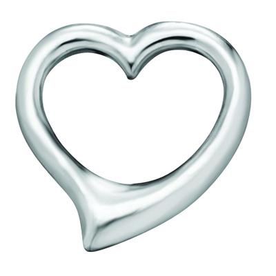 Kettenanhänger ONE ELEMENT "Herz Herz Anhänger aus 925 Silber", silber, Schmuckanhänger, Damen, Silber 925 (Sterlingsilber), Kettenanhänger, Zart & emotional – ein Geschenk, das von Herzen kommt