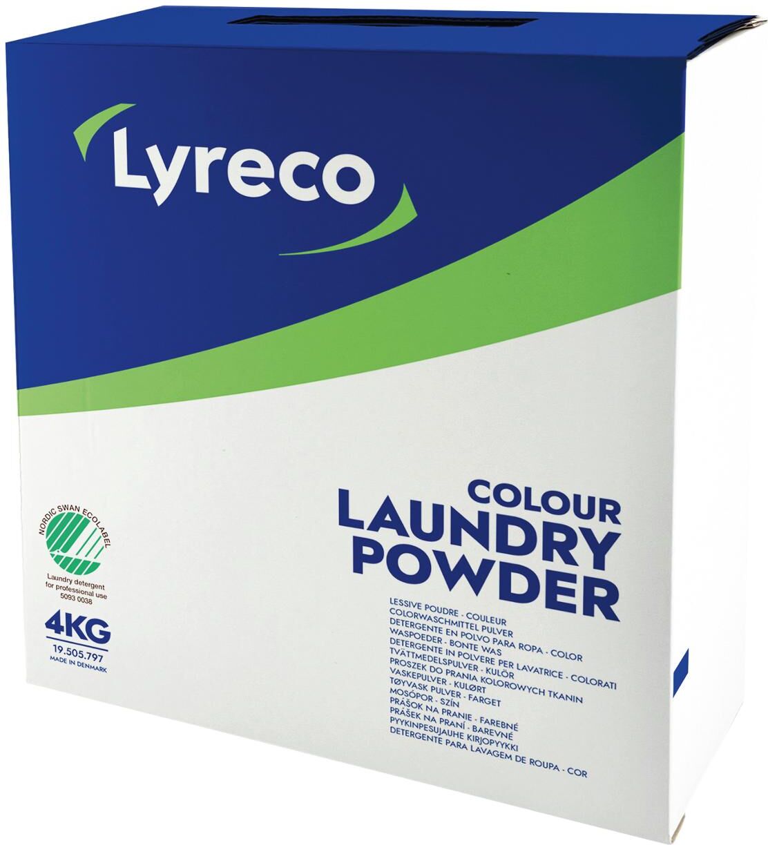 LYRECO Tvättmedel Color 4kg