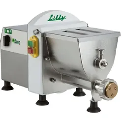 Frischteigwaren-Maschine. Produktion 2,5+5 Kg/h. Schale 1,5 Kg. Leistung 0,33 hp. FIMAR Modell PF15E