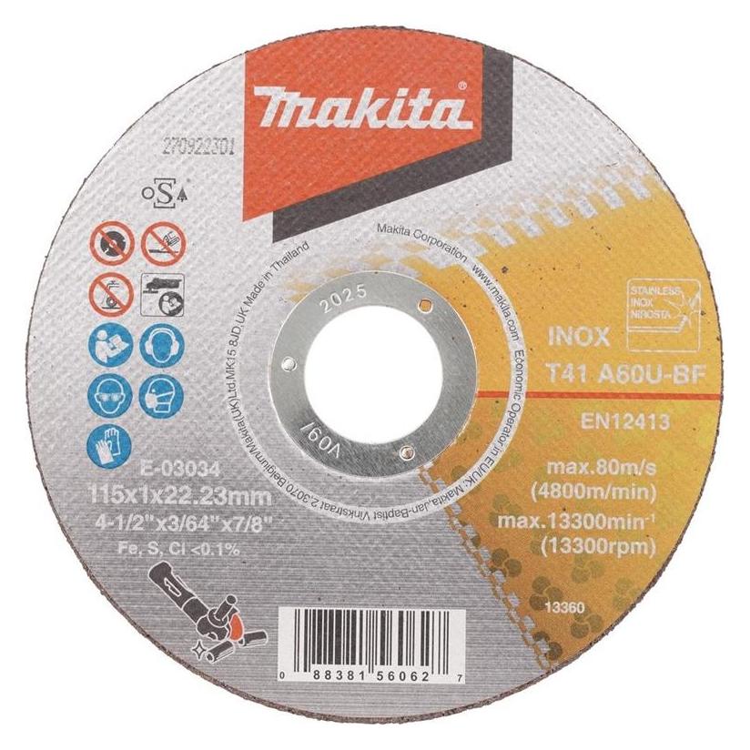 Makita Trennscheibe extra dünn 115x22mm (E-03034)