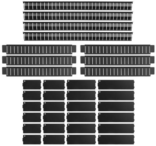 KS Tools 875.9950 Schubladen-Einteiler-Satz Blech 34 Teile