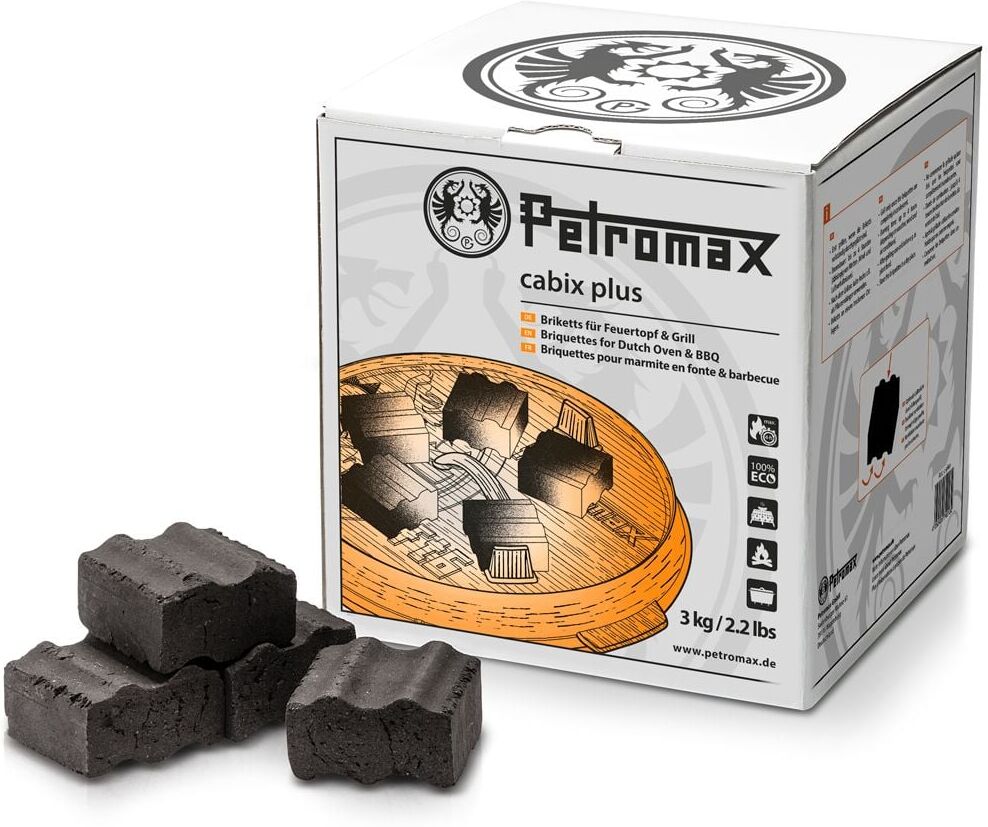 Petromax Cabix Plus Briketts für Feuertopf und Grill