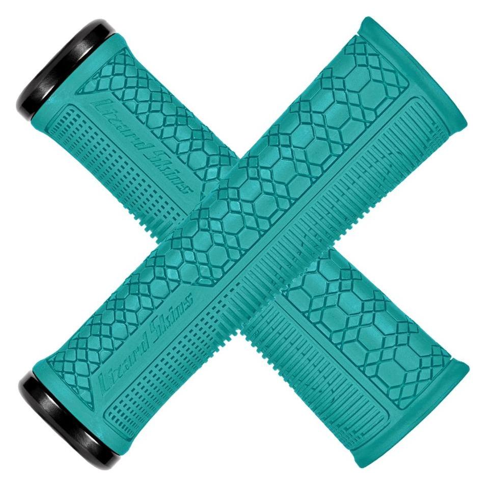 Lizard Skins Gradient Lock-On Griff 136/30.5-36.5mm, Teal (LI9025.TEA)