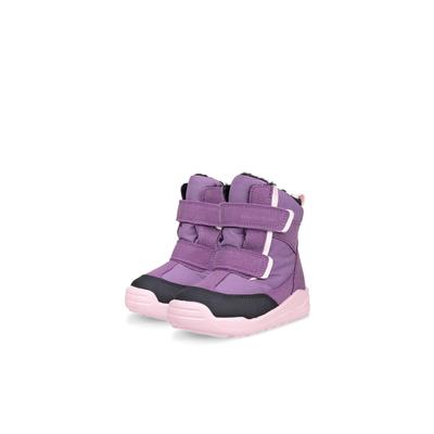 Klettboot ECCO "ECCO URBAN MINI", Mädchen, Gr. 22, lila (flieder, rosa), Textil, Schuhe, Winterboots, Winterstiefel, Snowboots mit waterproof