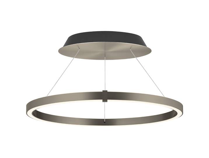 Bankamp Designer-Pendellampe Line bronze Aluminium/Stahl 7200 lm Dimmbar - LED - Lichtfarbe: Extra warmweiss- LED Energiesparlampe