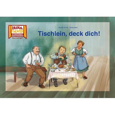 Tischlein, deck dich! / Kamishibai Bildkarten, von Brüder Grimm, Hase und Igel Verlag