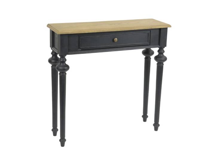 Console en bois 1 tiroir L80