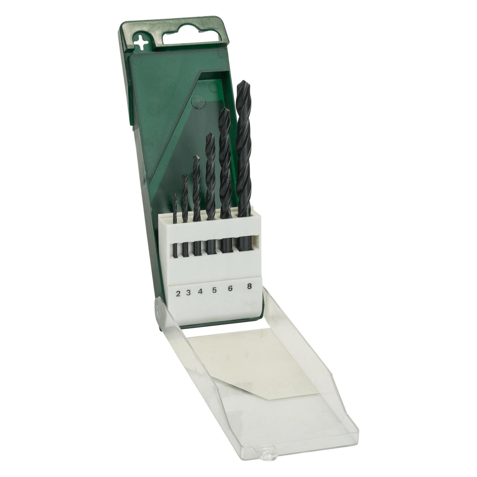 Bosch Professional Zubehör 6tlg. Metallbohrer-Set HSS-R, DIN 338 (2609255029)