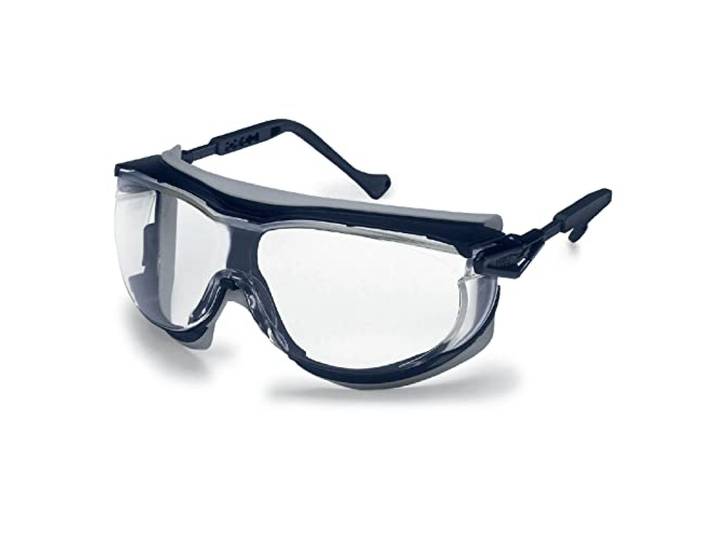 Uvex 9175/260 Frame, transparant Aufsicht Objektiv, helder/blauw/grijs
