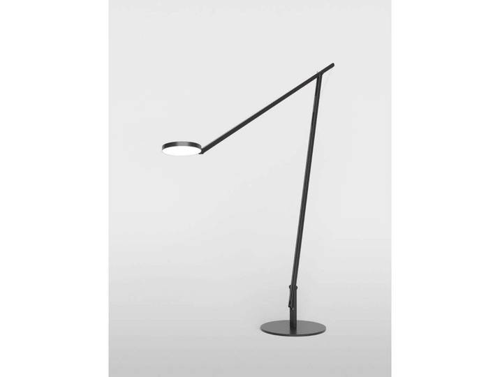 String XL Stehleuchte Matt Black/Silver - Rotaliana - Wohnzimmer - Aluminium