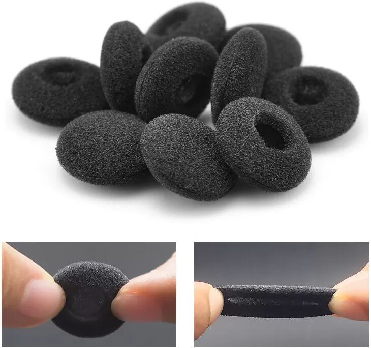 INF Coussinets pour écouteurs intra-auriculaires 5 paires Le noir