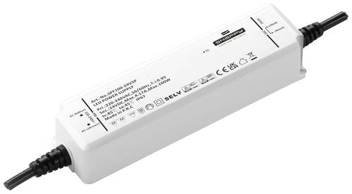 Dehner Elektronik SPF 100-24VSP LED-Trafo, LED-Treiber Konstantspannung 100W 4.1A 24V Möbelzulassung, Überlastschutz