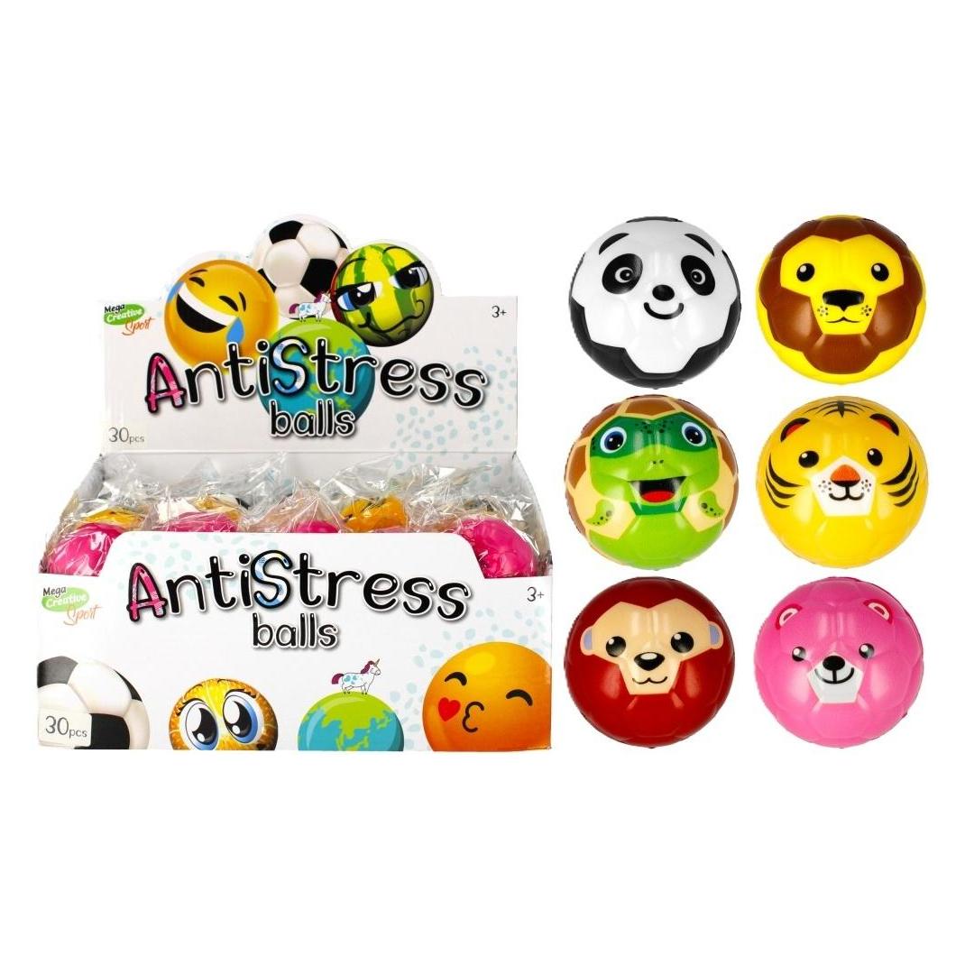 Creative Anti-Stress-Ball 6 cm Tiere Mix (47818029)