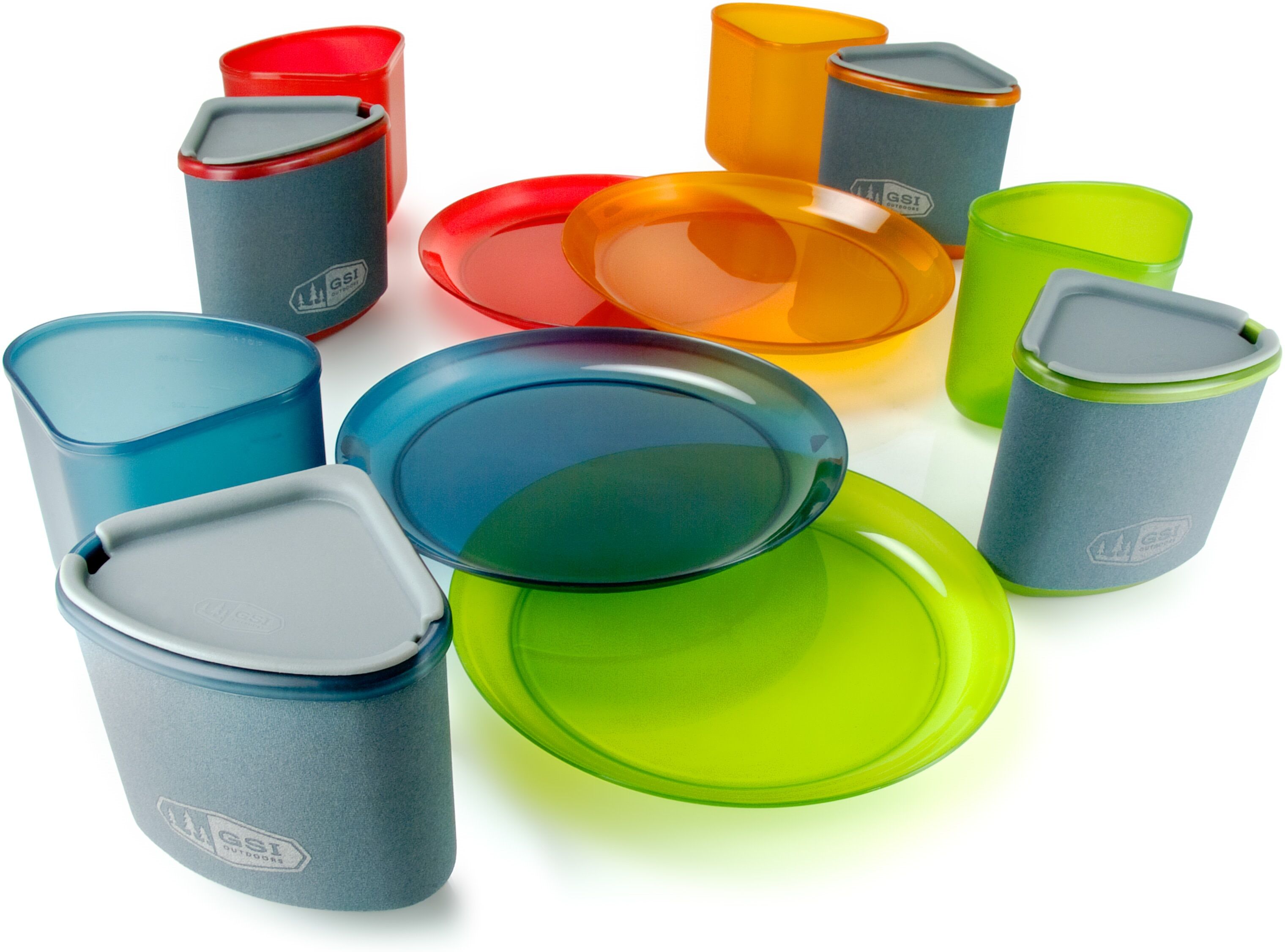 GSI Outdoors Infinity 4 Person Compact Table Set Multicolor One Size