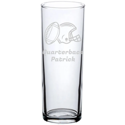 Kölschglas Kölner Stange Bierglas 0,2 l mit Eichung - Football