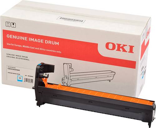 OKI Trommel Drum Unit C823 C833 C843 Original Cyan 30000 Seiten 46438003