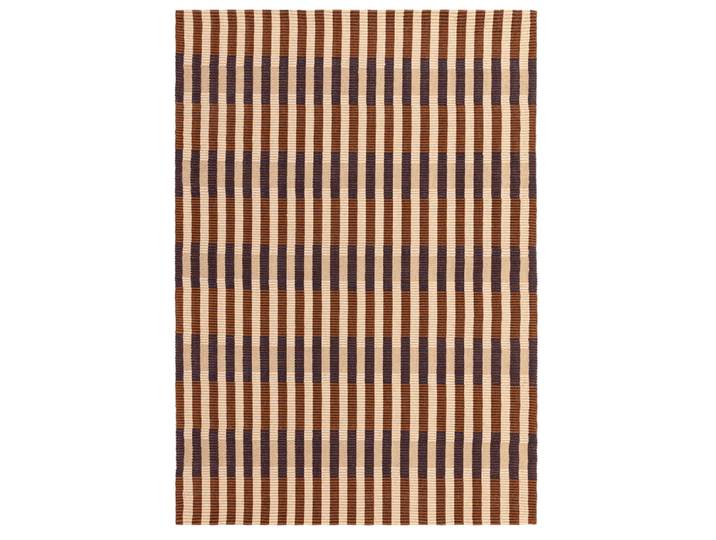 Tapis de salon et chambre en laine sirus orange 120x170 cm
