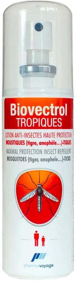 Pharmavoyage  - Biovectrol Tropiques 75 ml - Répulsif Insectes